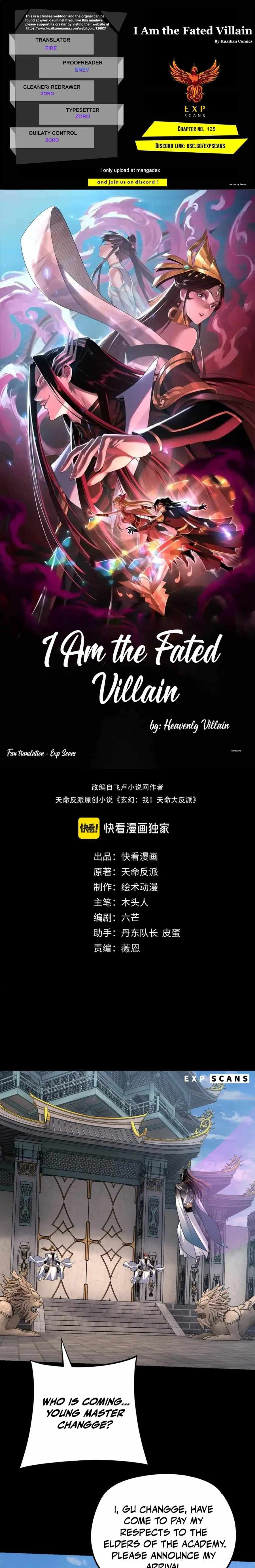 I Am The Fated Villain Chapter 129 1